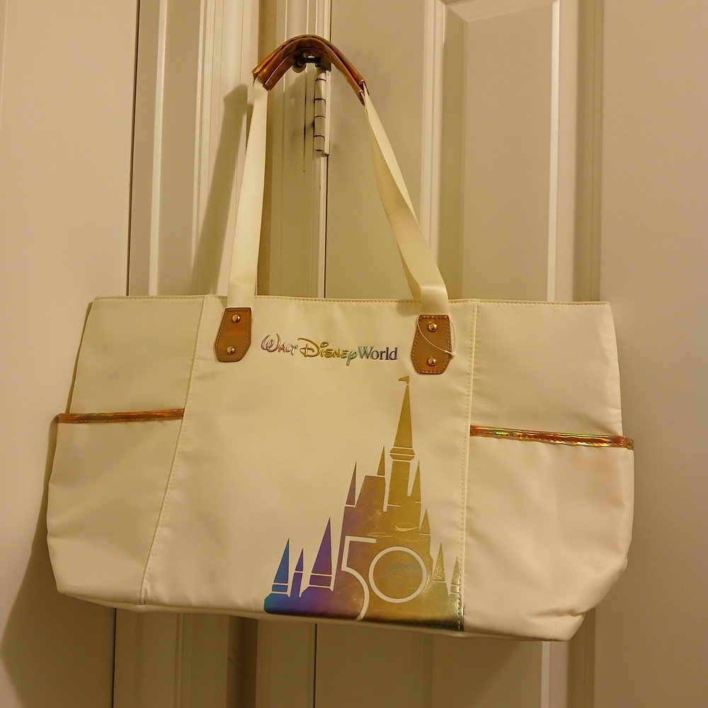 Disney World Cream Tote Bag